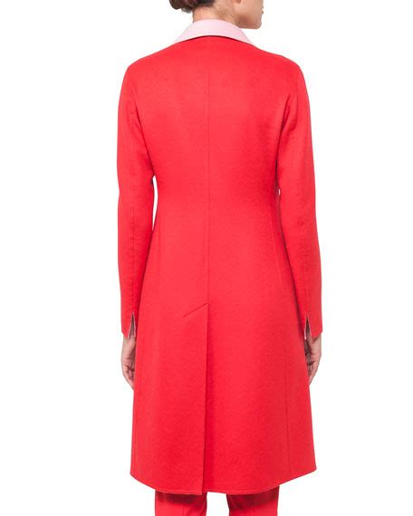 Akris Double Face Cashmere Coat And Matching Items