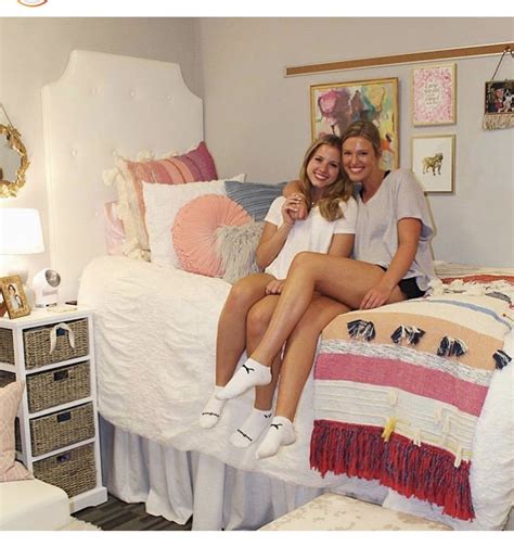 Pin By Ashley Romney On Evie And Paola S Dorm Girls Dorm Room Sorority Room Dorm Room Designs