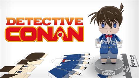 Case Closed Detective Conan Conan Edogawa Paperized Youtube