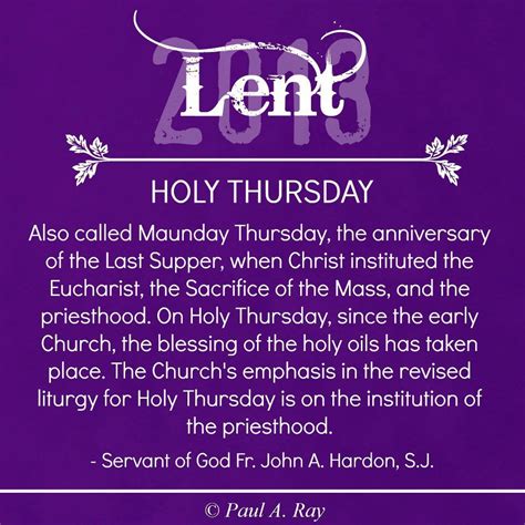 Greet your problems and decisions with peace and calm. Lent Holy Thursday Pictures, Photos, and Images for ...