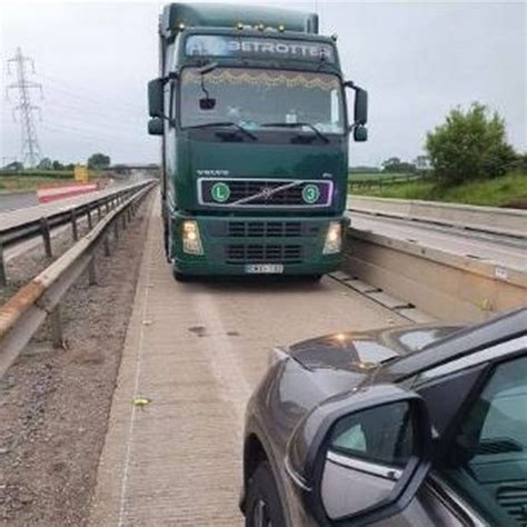 Miracle No One Was Killed As Truckers Drove Wrong Way Down A19 While Almost Three Times Limit