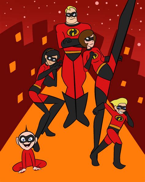 Incredibles Ensemble By Theinkvenger On Newgrounds
