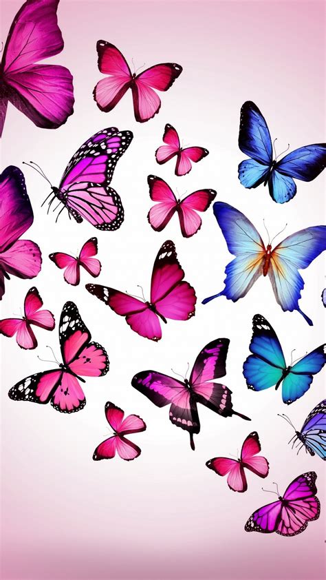 Iphone 7 Wallpaper Pink Butterfly 2020 3d Iphone Wallpaper