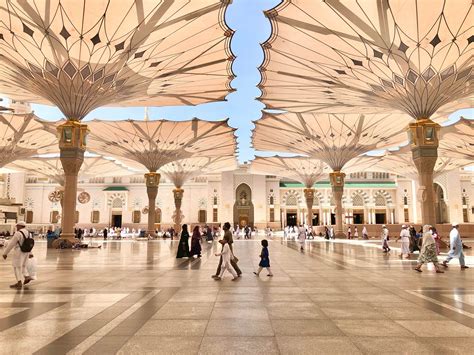 Terkuak 5 Fakta Menarik Tentang Payung Di Masjid Nabawi