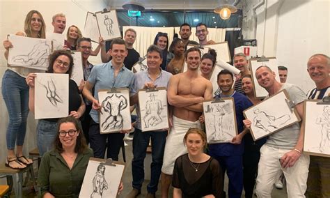 Nude Male Model Drawing Class Darlinghurst Life Drawing Groupon