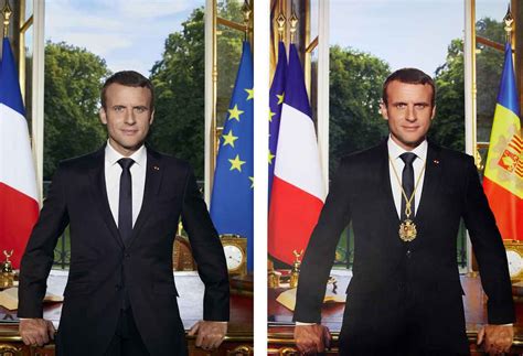 Emmanuel Macron : Le premier coprince d'Andorre à avoir son portrait officiel