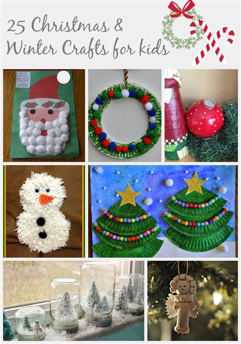 25 Christmas And Winter Crafts For Kids