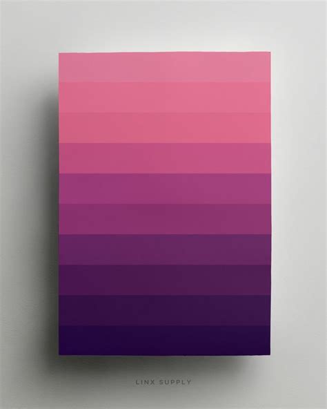 Purple Linx Supply Flat Color Palette Gradient Color Design Color