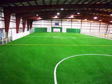 Pin By 笑 On Dream Design Indoor Soccer Field Backyard Sports Soccer