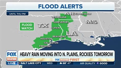 Flash Flooding Threatens Texas Again Wednesday As Heavy Rain Continues