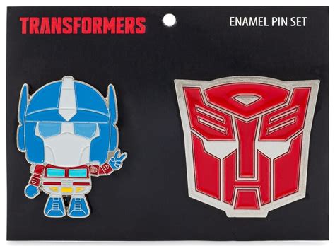 Transformers Optimus Prime Enamel Pin Set