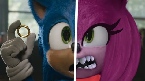 Sonic Vs Werehog Amy Sonic The Hedgehog Movie Choose Your Favorite