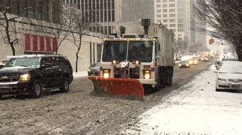 Dsny New York City Department Of Sanitation Snow Plow Doing It On