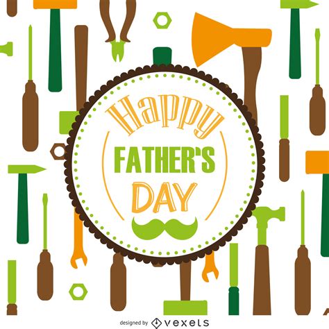 Tools Pattern Fathers Day Vector Download