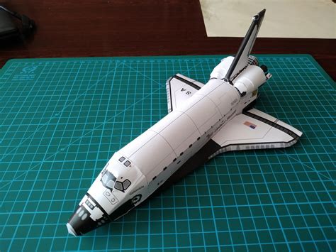 My First Paper Model — Space Shuttle Columbia Sts 87 Mission Details