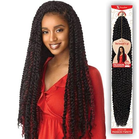 Outre X Pression Twisted Up Crochet Braid Passion Bohemian Curl 24