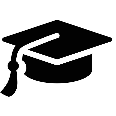 Collection Of Graduation Cap Png Black And White Pluspng