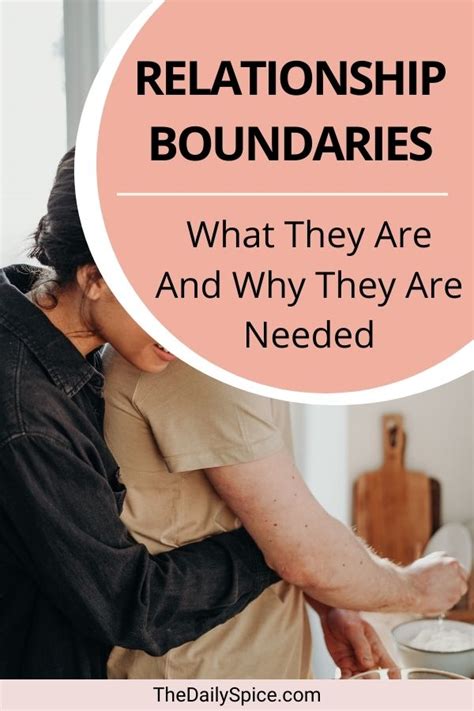 how to set boundaries in a relationship the daily spice