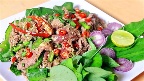 How To Cook Marinated Beef Salad Marinated Beef Beef Salad Food