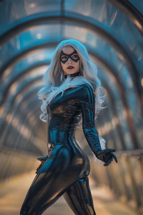 enji night on twitter in 2021 black cat cosplay black cat marvel cosplay characters