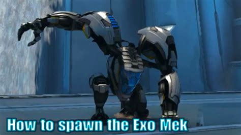 How To Spawn The Exo Mek In Genesis Part 2 Youtube