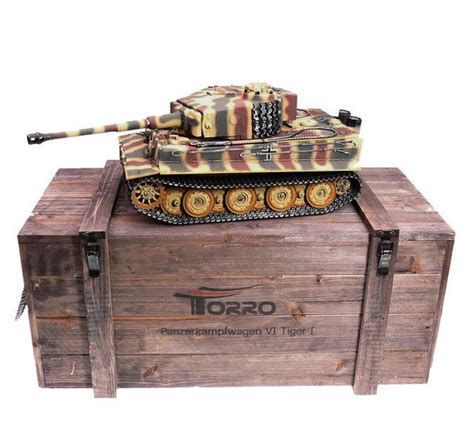 Rc Tank Tiger 1 116 Smoke Sound Bb Metaltracks Metalgear 360° Pro