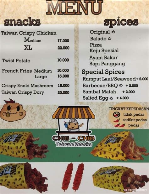 Selalu Diperbarui Menu Chib Chib Kelapa Gading