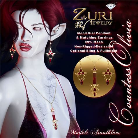 Zuris Countess Olivia Blood Vial New Release Zuri Jewelry Flickr