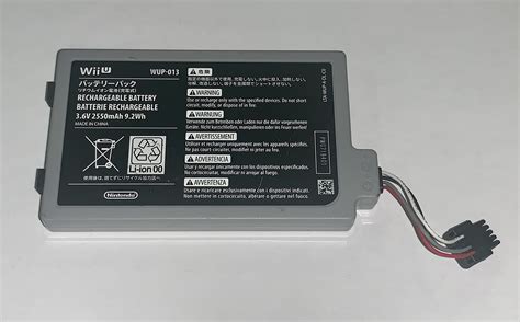 Nintendo Wiiu Gamepad Replacement Extended Battery Wup 013 36v