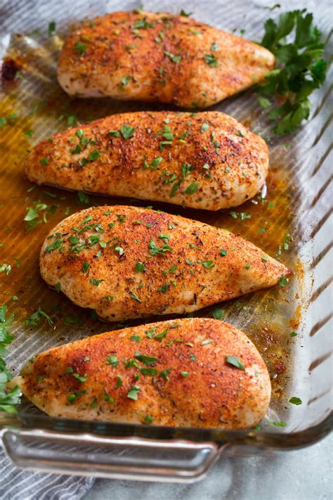 Made with freshly cooked chicken, this is way better than recipes that call for the canned stuff. Baked Chicken Breast (Easy Flavorful Recipe) - Cooking Classy