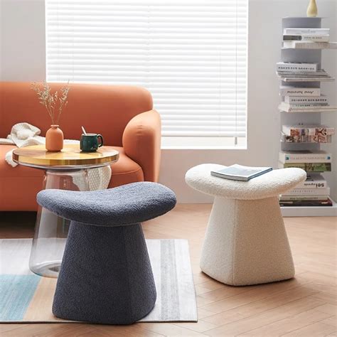 Nordic Living Room Stool Home Furniture Luxury Low Stool Modern
