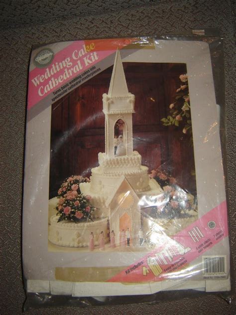 For right now we gather some images of wilton carousel horse cake pan baking mold tin wilton 1990. Items similar to Wilton Wedding Cake Cathedral Kit on Etsy