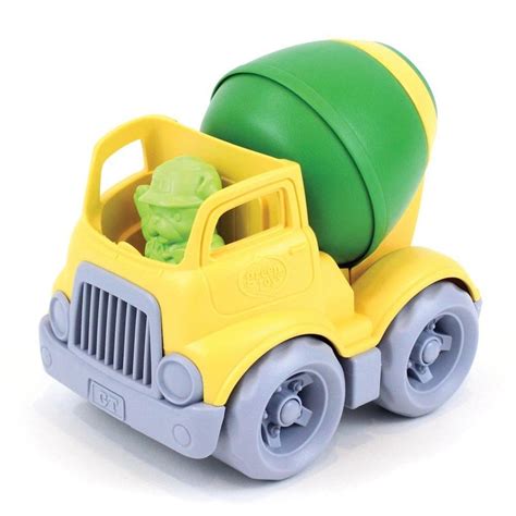 Green Toys Mixer Construction Cement Mixer Eco Friendly Sand Pit