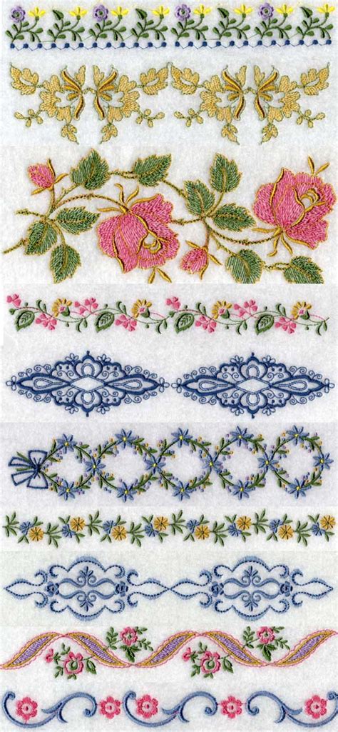 Machine Embroidery Designs - Linens 2 Set