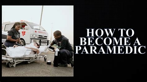 become a paramedic south africa careers explained youtube