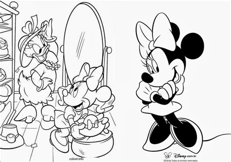 Minnie Libro para Colorear para Imprimir Gratis. Libros para