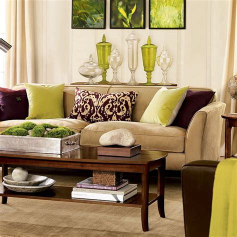 Brown red living room ideas. 28 Green And Brown Decoration Ideas