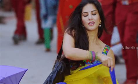 Hot Indian Actress — Sunny Leone As A Hot Teacher In Saree It Cant