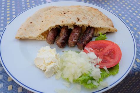 Cevapi Is The National Dish Of Bosnia Herzegovina Four Grilled