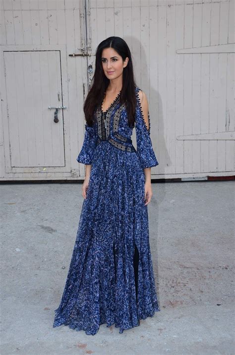 katrina kaif stills in long blue dress hot pakistani fashion bollywood fashion indian fashion