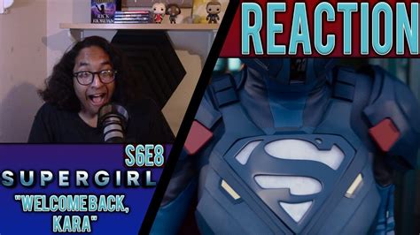 Supergirl S6E8 Welcome Back Kara Reaction And Review YouTube