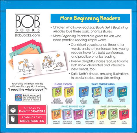 Bob Books More Beginning Readers Stage 1 Scholastic 9781338673517
