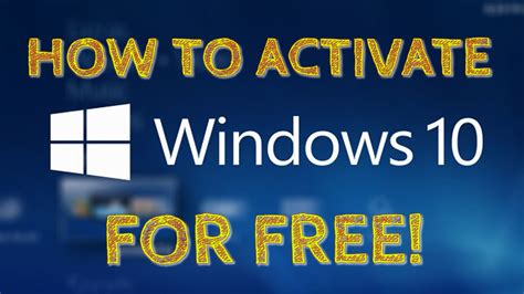 How To Activate Windows 10 For Free In 5 Minutes Youtube