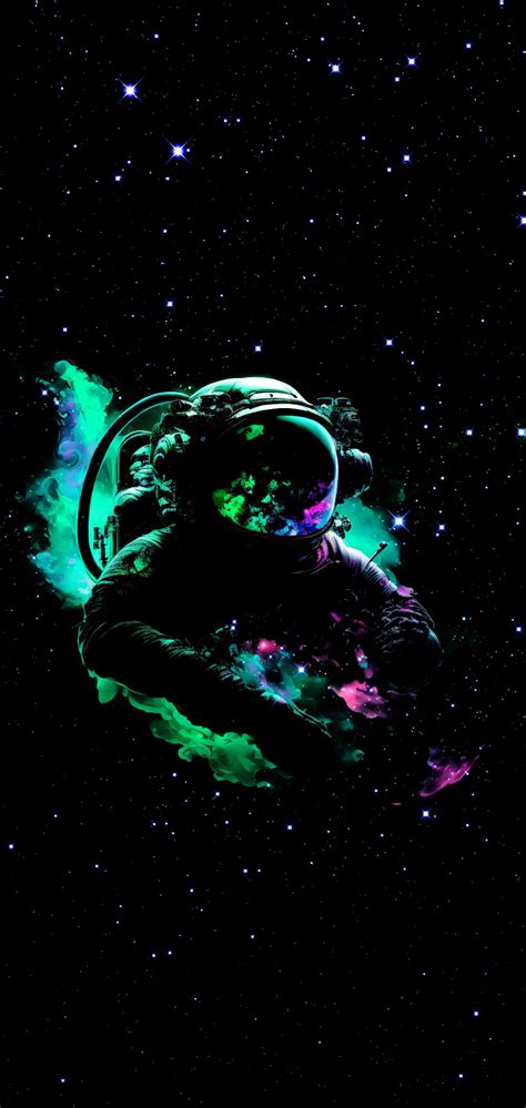 1678x3540 Astronaut In The Space Ramoledbackgrounds