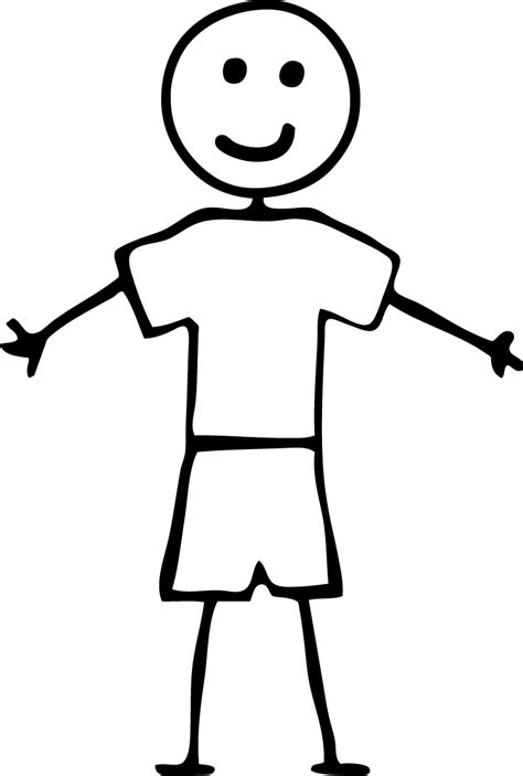 Stick Figure Man Coloring Page Coloring Pages