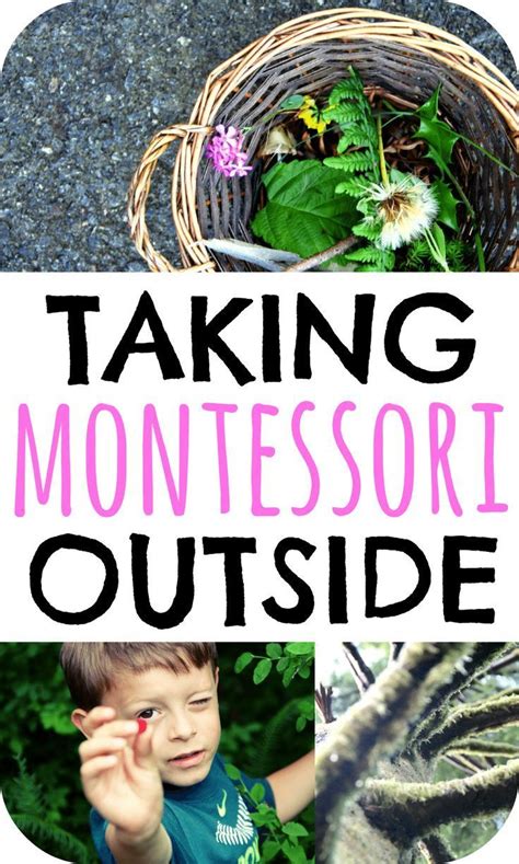 Montessori Outdoor Activities Outdoor Classroom Montessori Outdoor