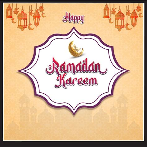 Premium Psd Psd Ramadan Kareem Traditional Islamic Festival Religious