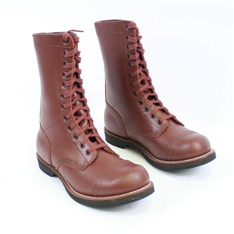 us paratrooper jump boots russet brown para boot by mil tec
