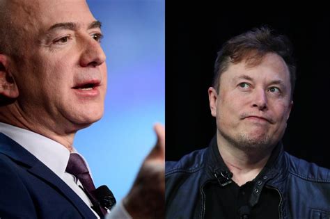 Elon musk is smarter i don't know about innovative but definitely smarter because jeff bezos is invading my privacy with the microphones in all the devices that i got from amazon and the cameras and all he uses the mined data for is to send me ads. Elon Musk and Jeff Bezos in the Race for Satellite ...