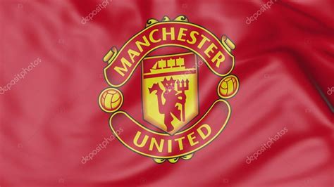 Primer plano de la bandera con la insignia del club de ...